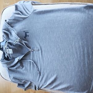 PINK lightweight 1/2 zip pullover